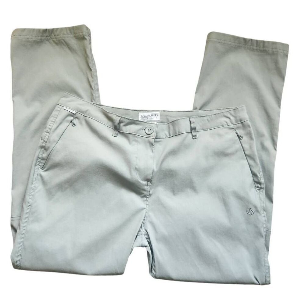 Craghoppers Pants Womens XL Outdoor Hiking Prostretch Activewear UK 16 Gray